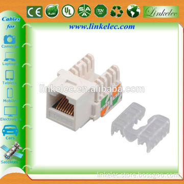 UTP CAT6 modular/CAT6 keystone Jack/RJ45 keystone jack